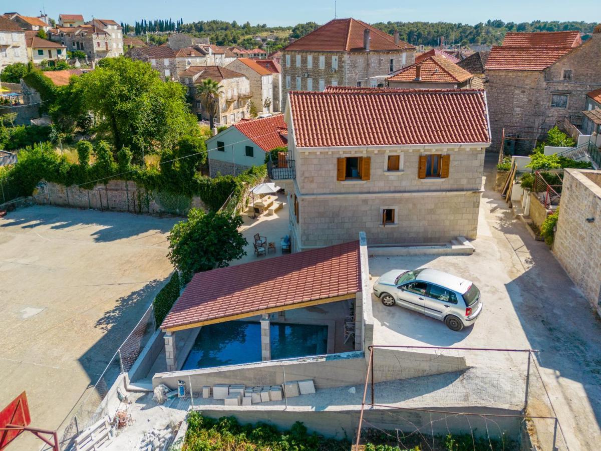 Luxury Stone Villa Nevija 2022 Private Villa 밀나 외부 사진